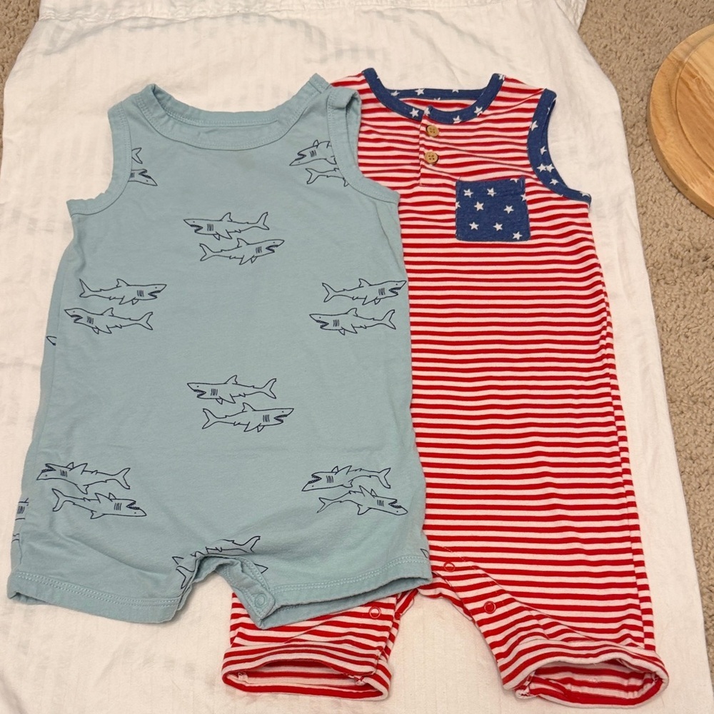Boy Rompers